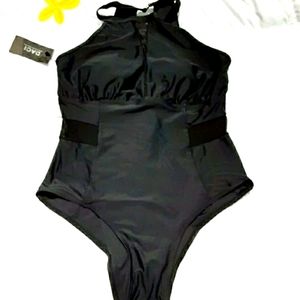 Black one piece Swimsuit size XXL New
